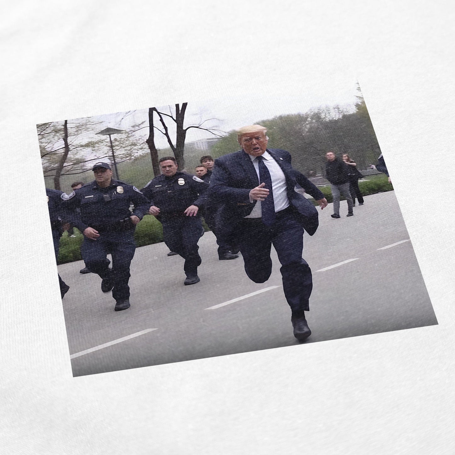 Donald Trump Walking Arrested T Shirt