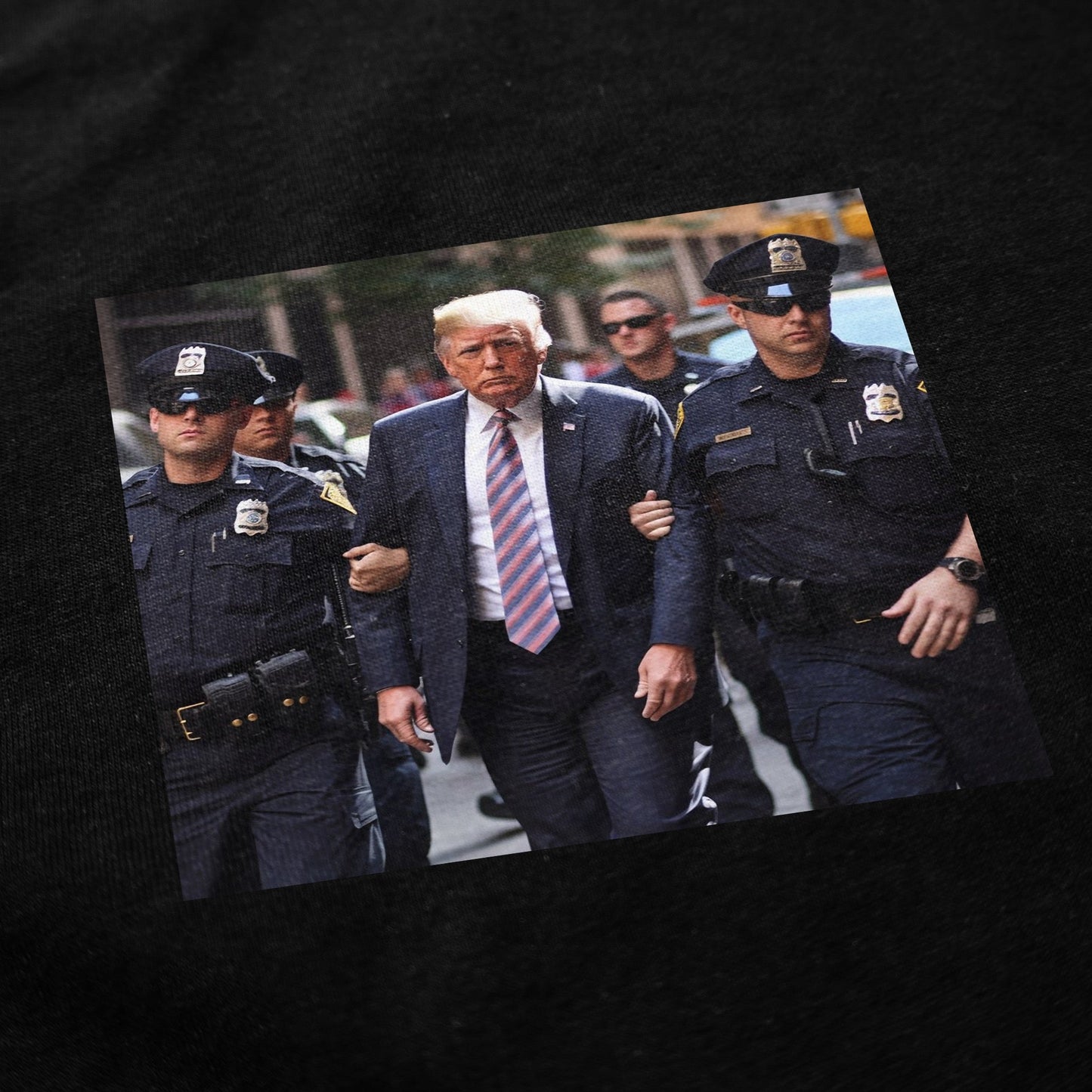 Donald Trump Walking Arrested T Shirt