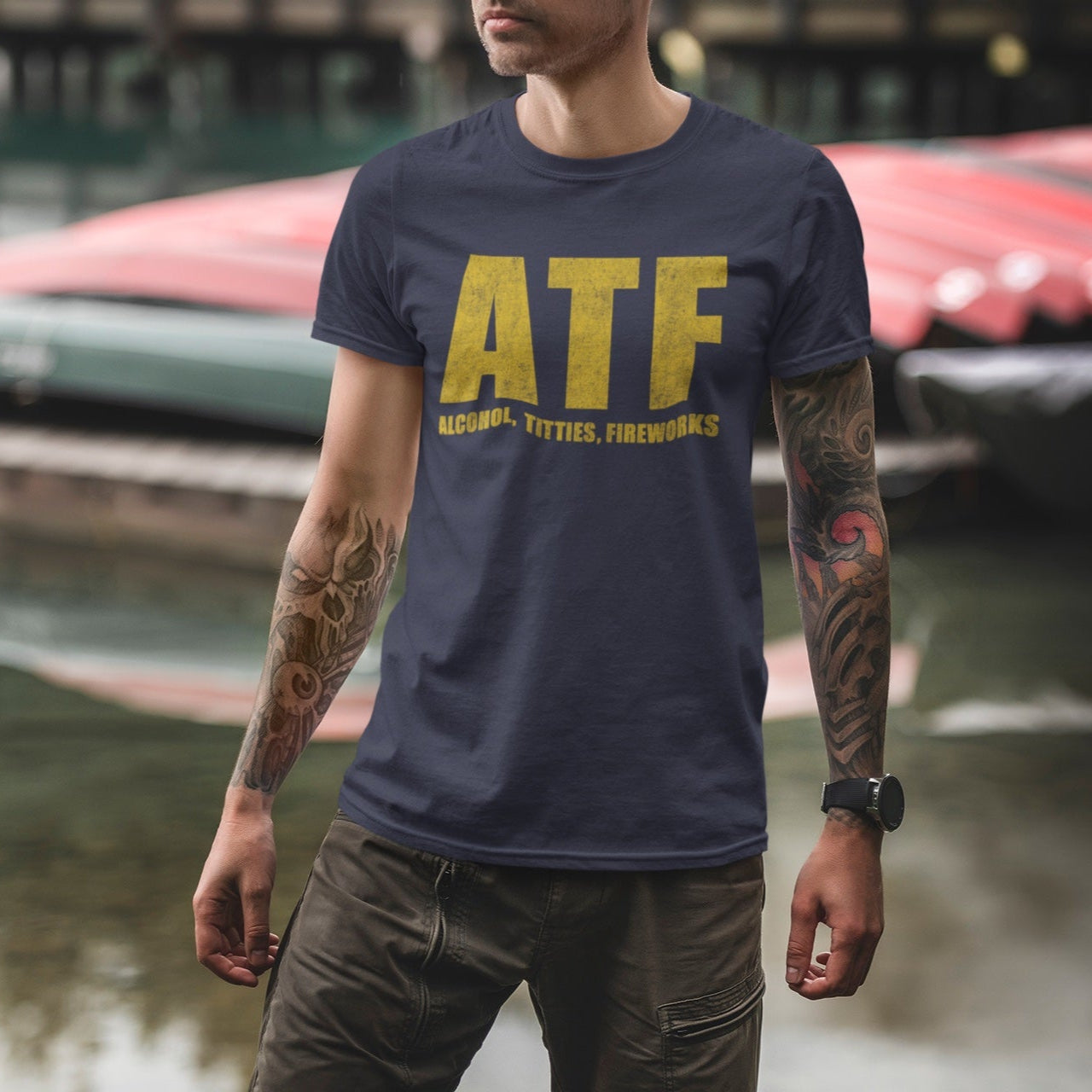 ATF Fireworks T Shirt