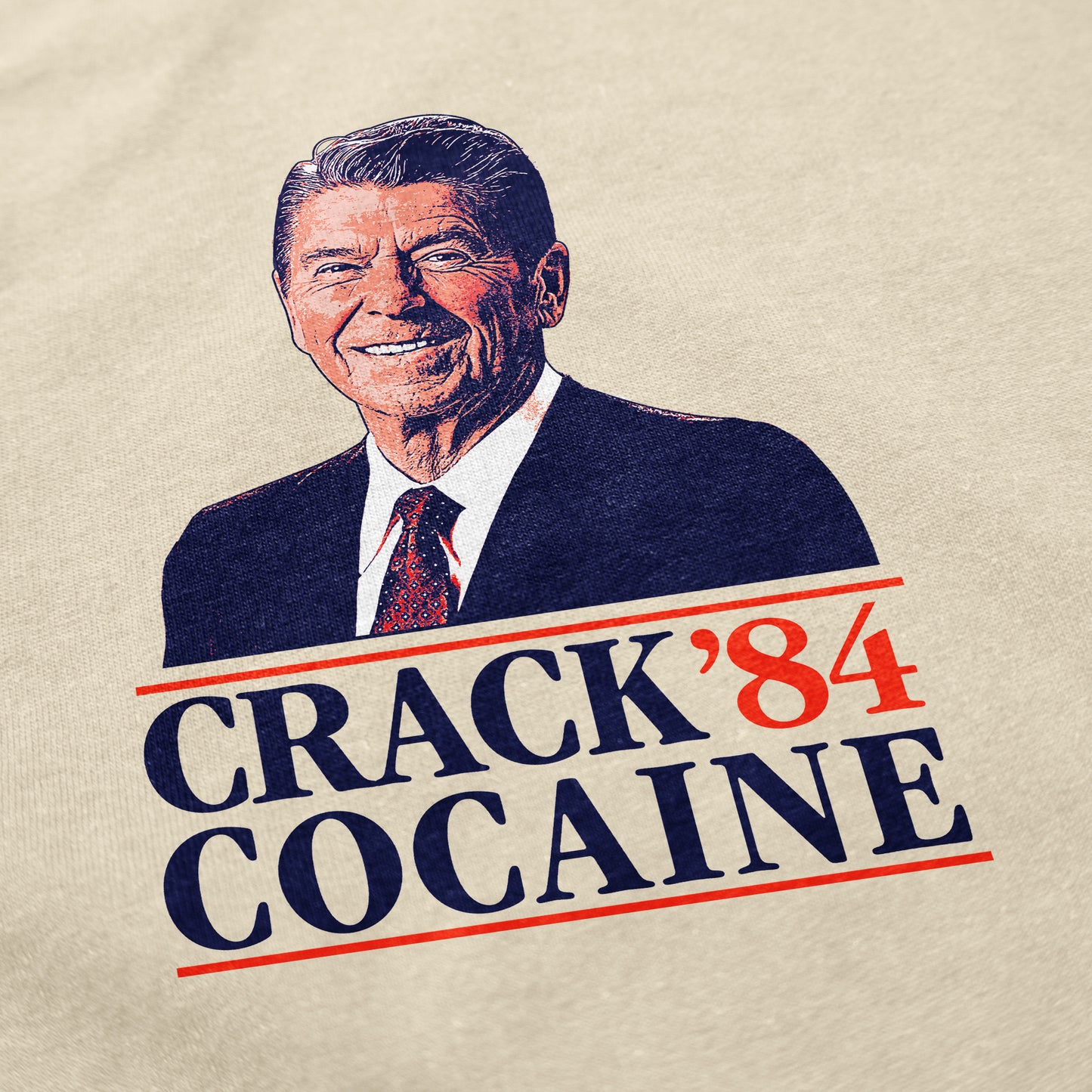 Reagan Crack 84 T Shirt