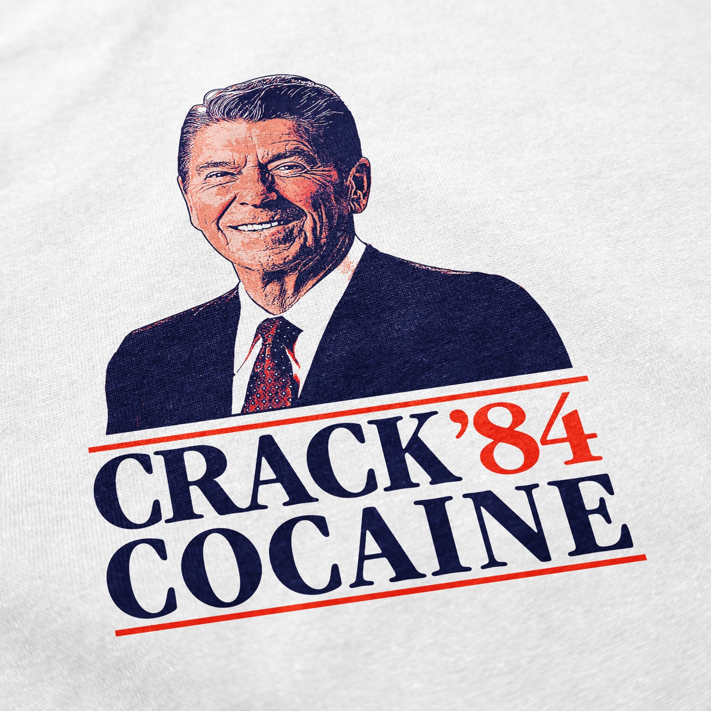 Reagan Crack 84 T Shirt
