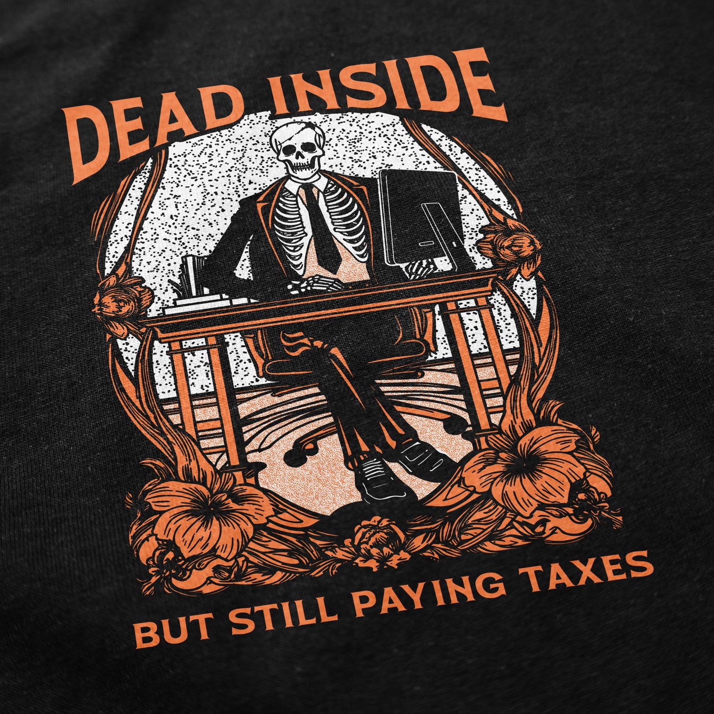 Dead Inside Taxes T Shirt