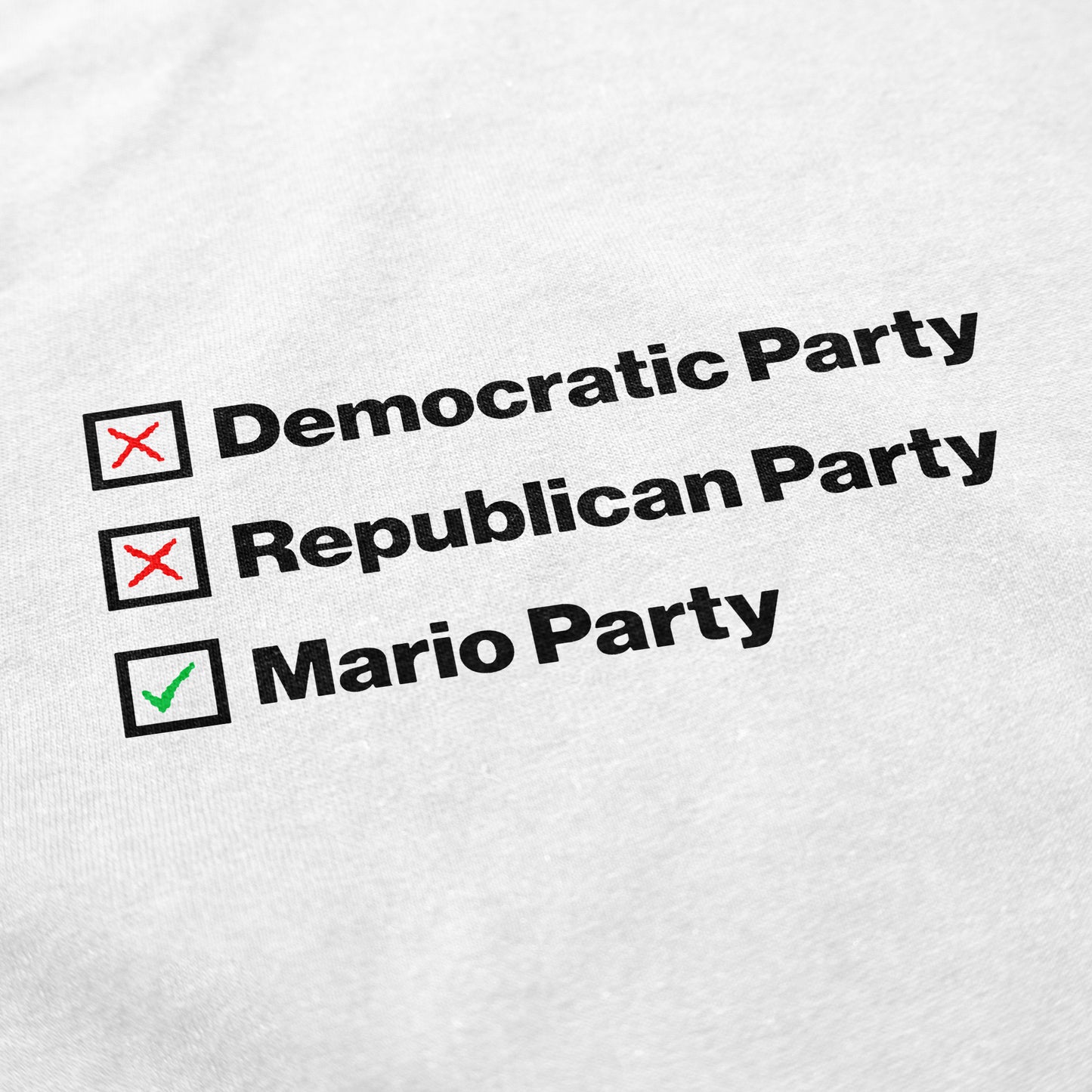 Mario Party T Shirt