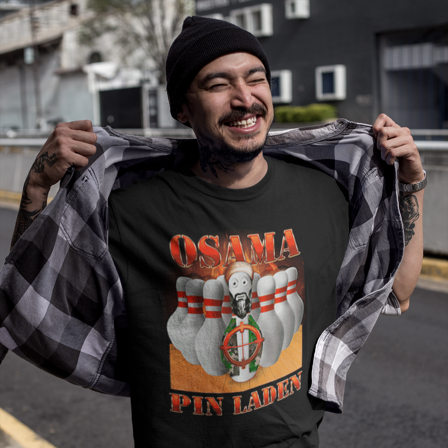 Pin Laden T Shirt
