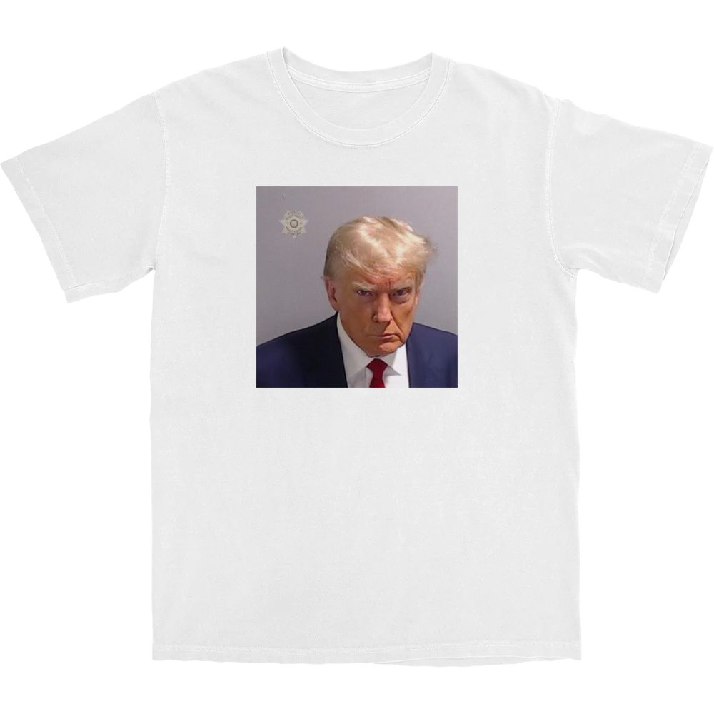Trump Mugshot T Shirt - Shitheadsteve