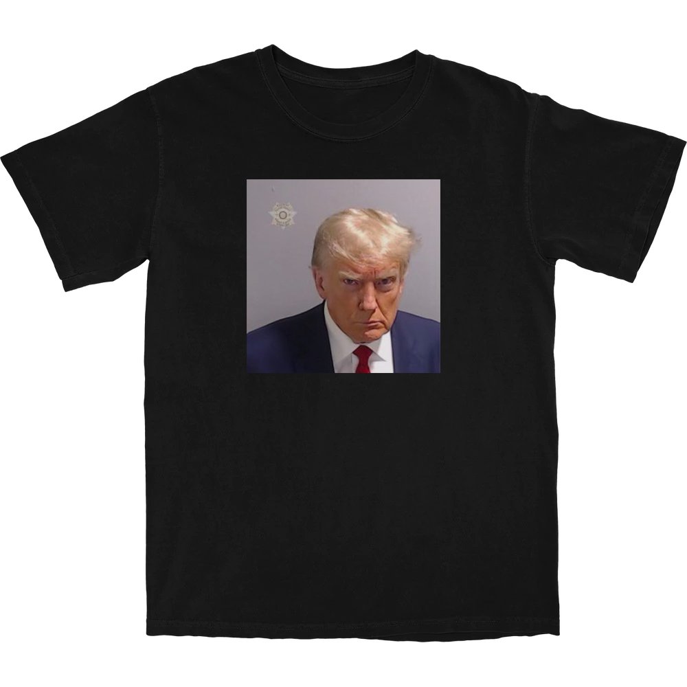 Trump Mugshot T Shirt - Shitheadsteve