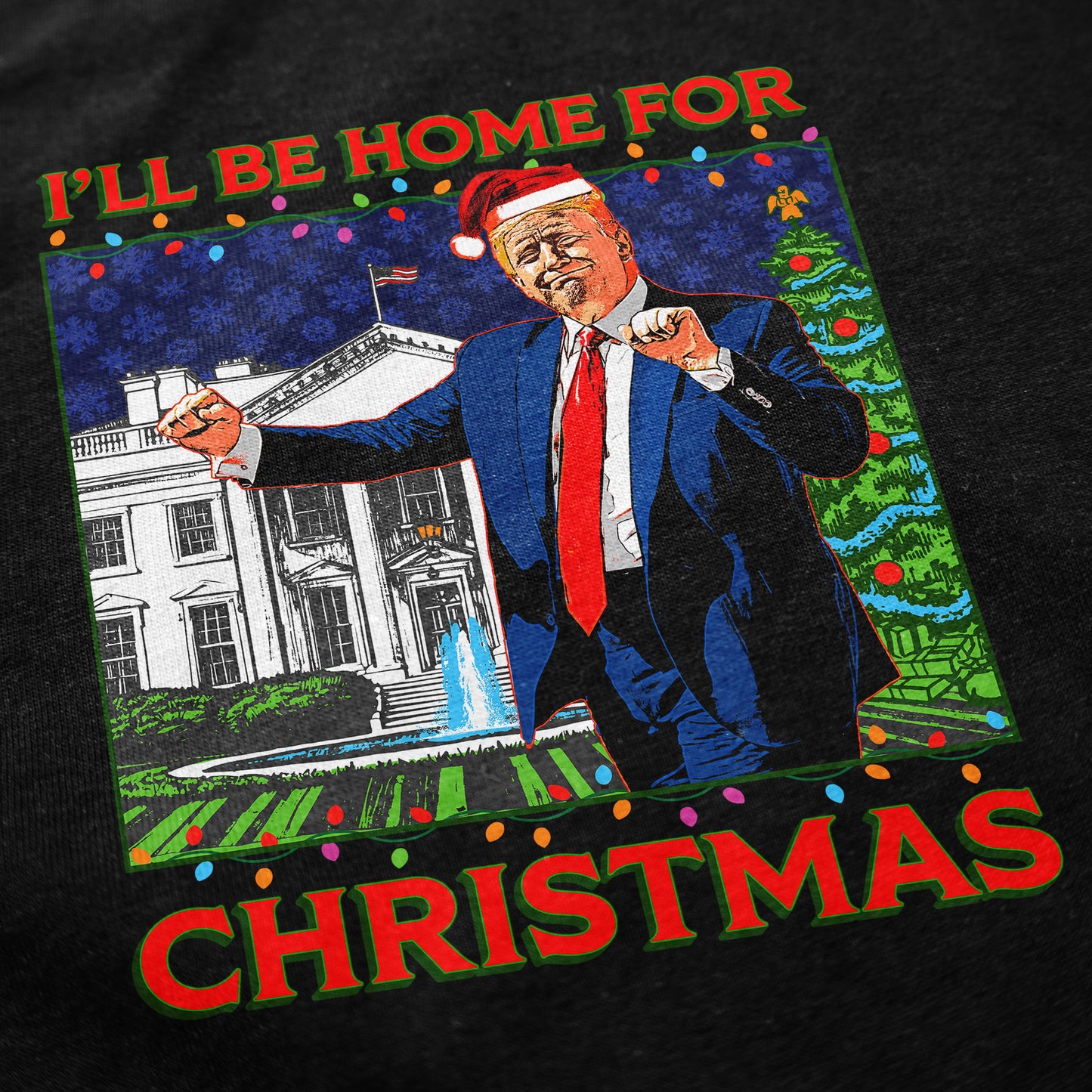 I'll Be Home For Christmas Hoodie Sweatshirt