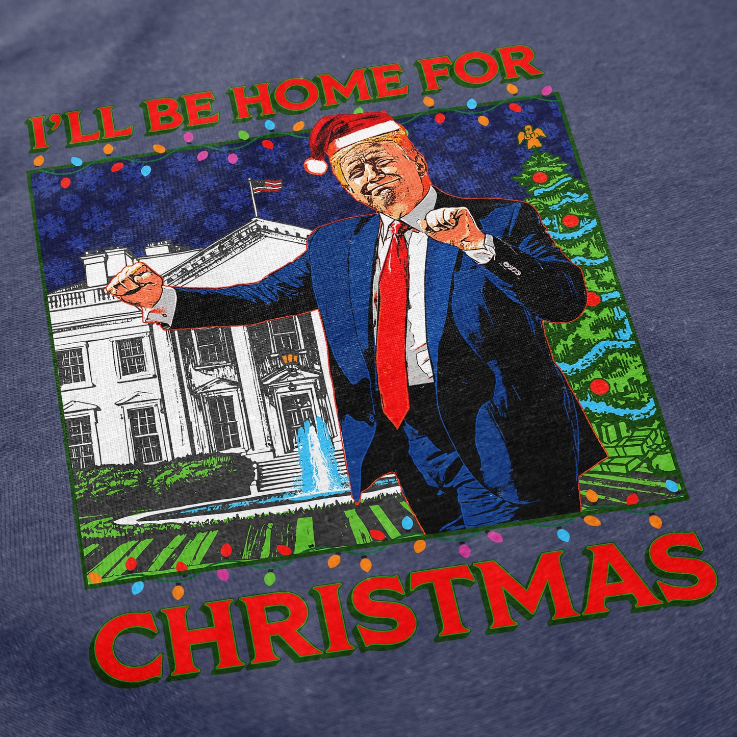 I'll Be Home For Christmas Hoodie Sweatshirt