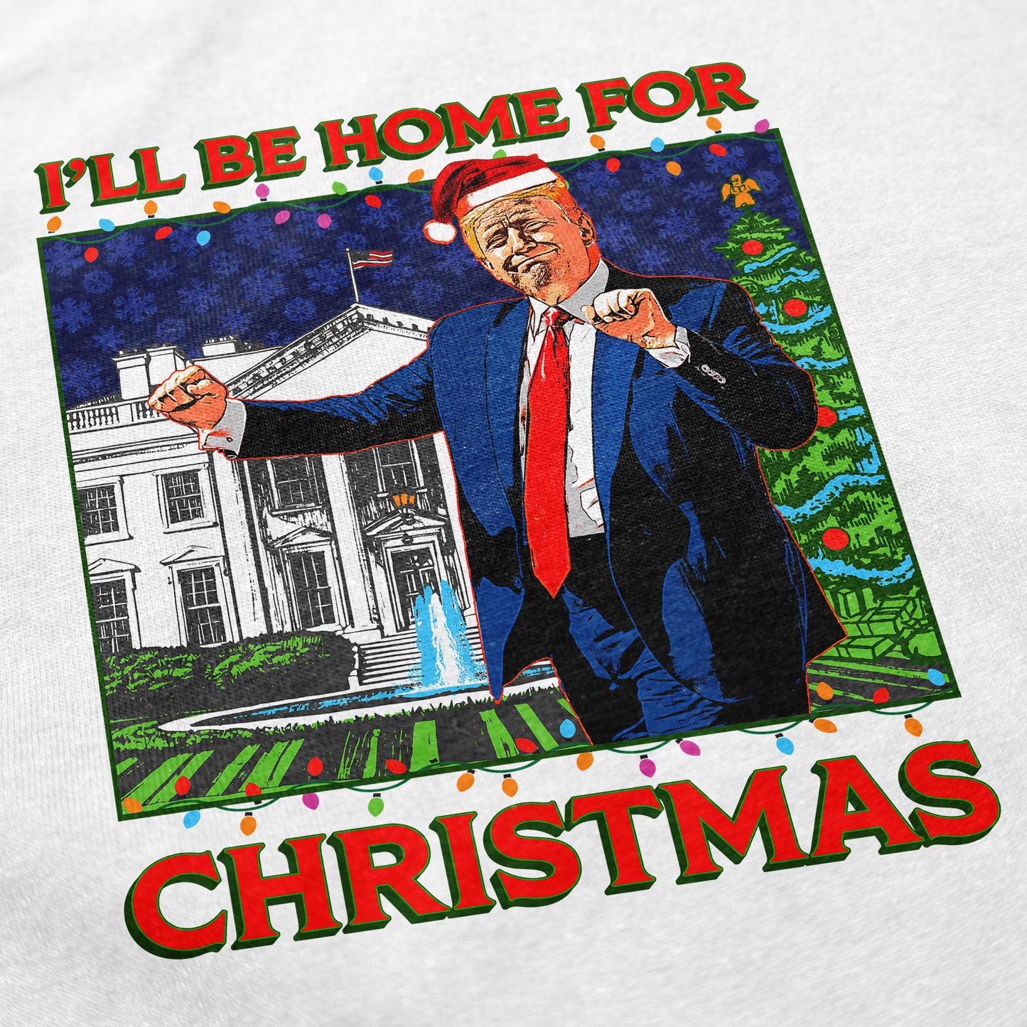 I'll Be Home For Christmas Hoodie Sweatshirt